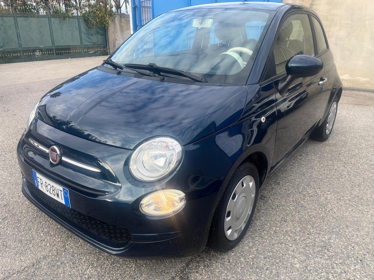 Fiat 500-1.2 benz-km 80000-09/2018