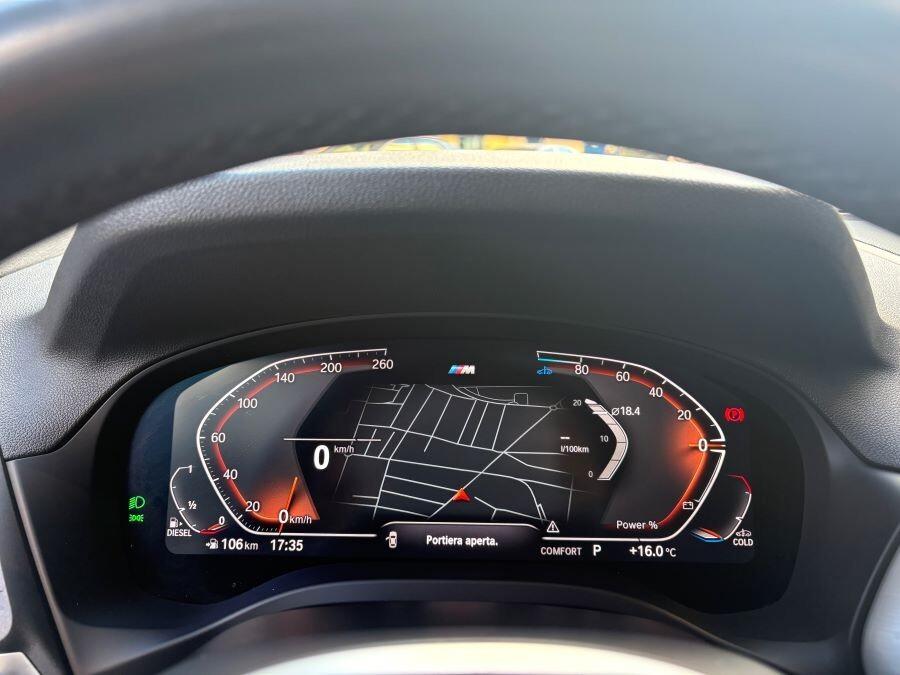 BMW X3 20D 2.0 190 MSPORT XDRIVE CERTIFICATA NUOVA