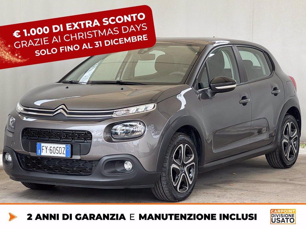 CITROEN C3 1.2 puretech feel s&s 83cv neopatentati my18 del 2019