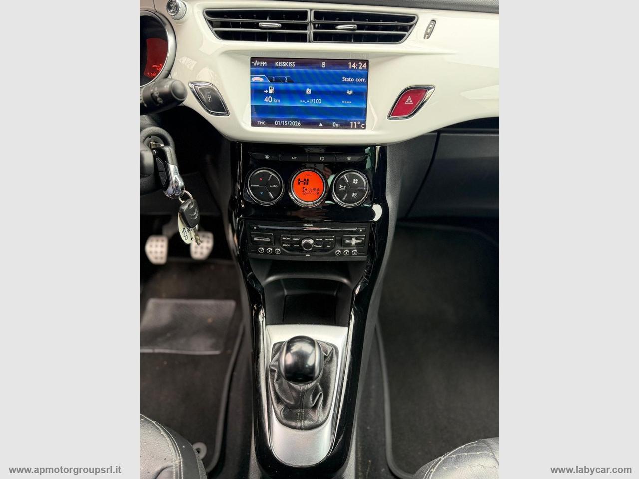 DS AUTOMOBILES DS 3 1.6 THP 155 Just Black