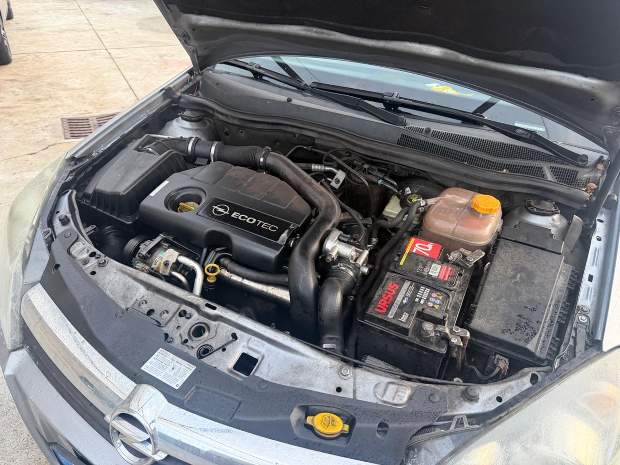 OPEL ASTRA 1.7CDTI TURBINA ROTTA