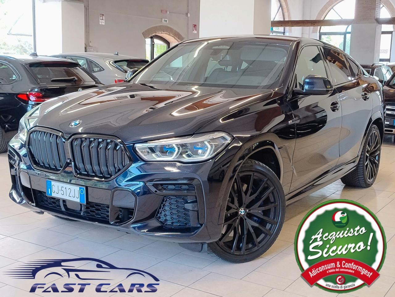 BMW X6 xDrive40d 48V Msport HUD LIVE AMBIENT