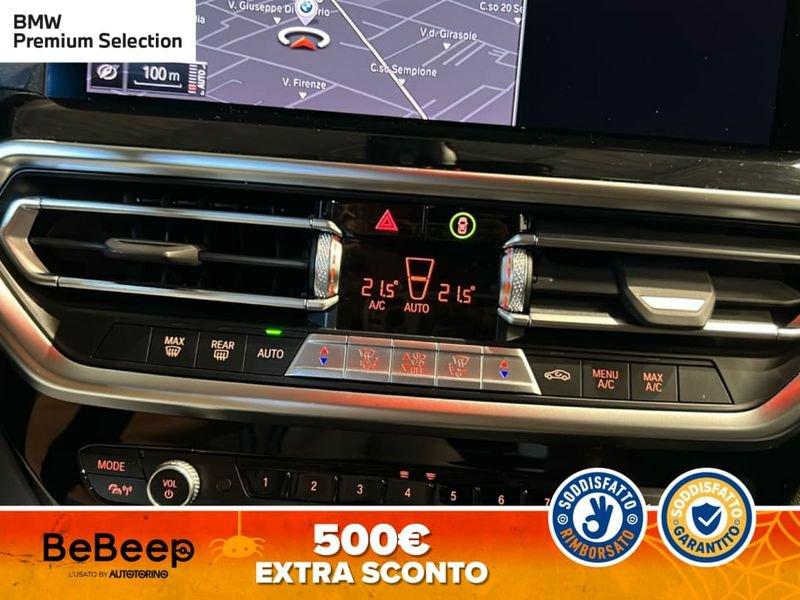 BMW X3 XDRIVE20D MHEV 48V AUTO
