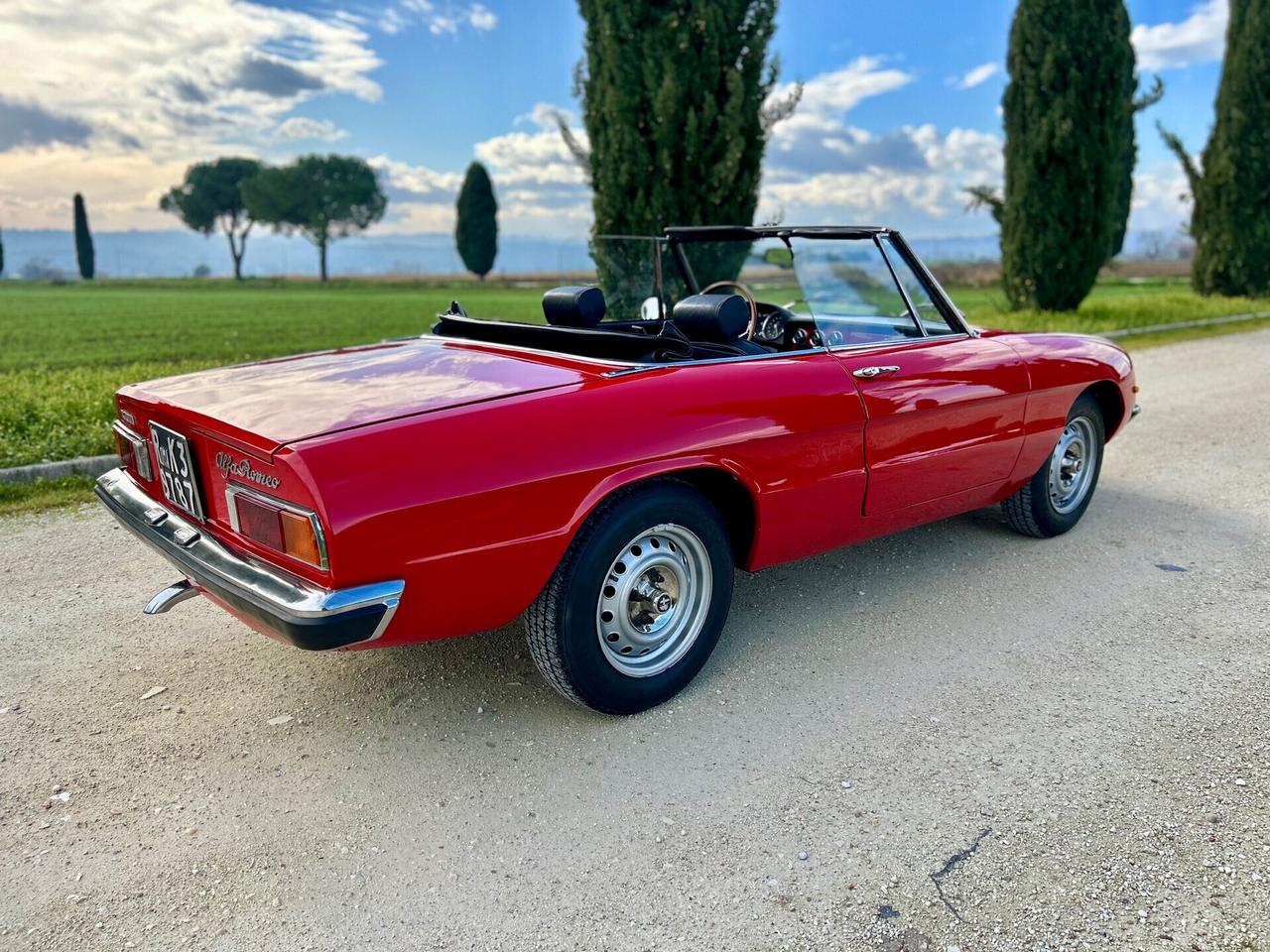 Alfa Romeo Spider 1.3 II SERIE " CODA TRONCA " - VETTURA DI INTERESSE STORICO COLLEZIONISTICO