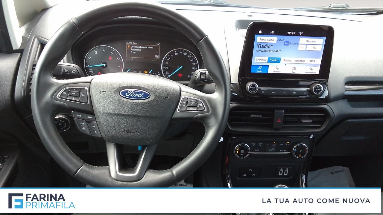 FORD EcoSport 2018 - EcoSport 1.0 ecoboost Titanium s&s 125cv my2