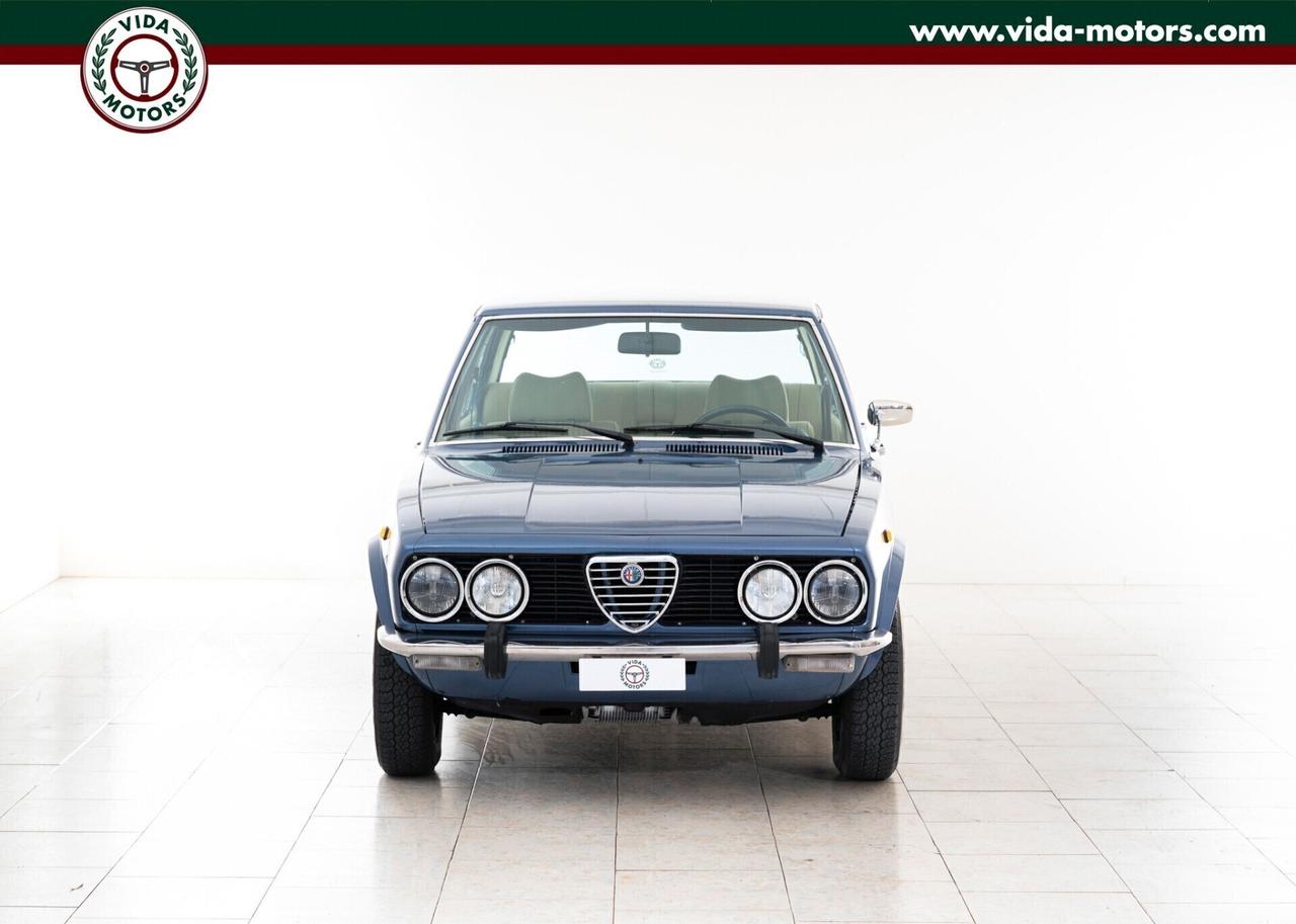 Alfa Romeo Alfetta 1.8 * BLU PERVINCA * ASI * 3950
