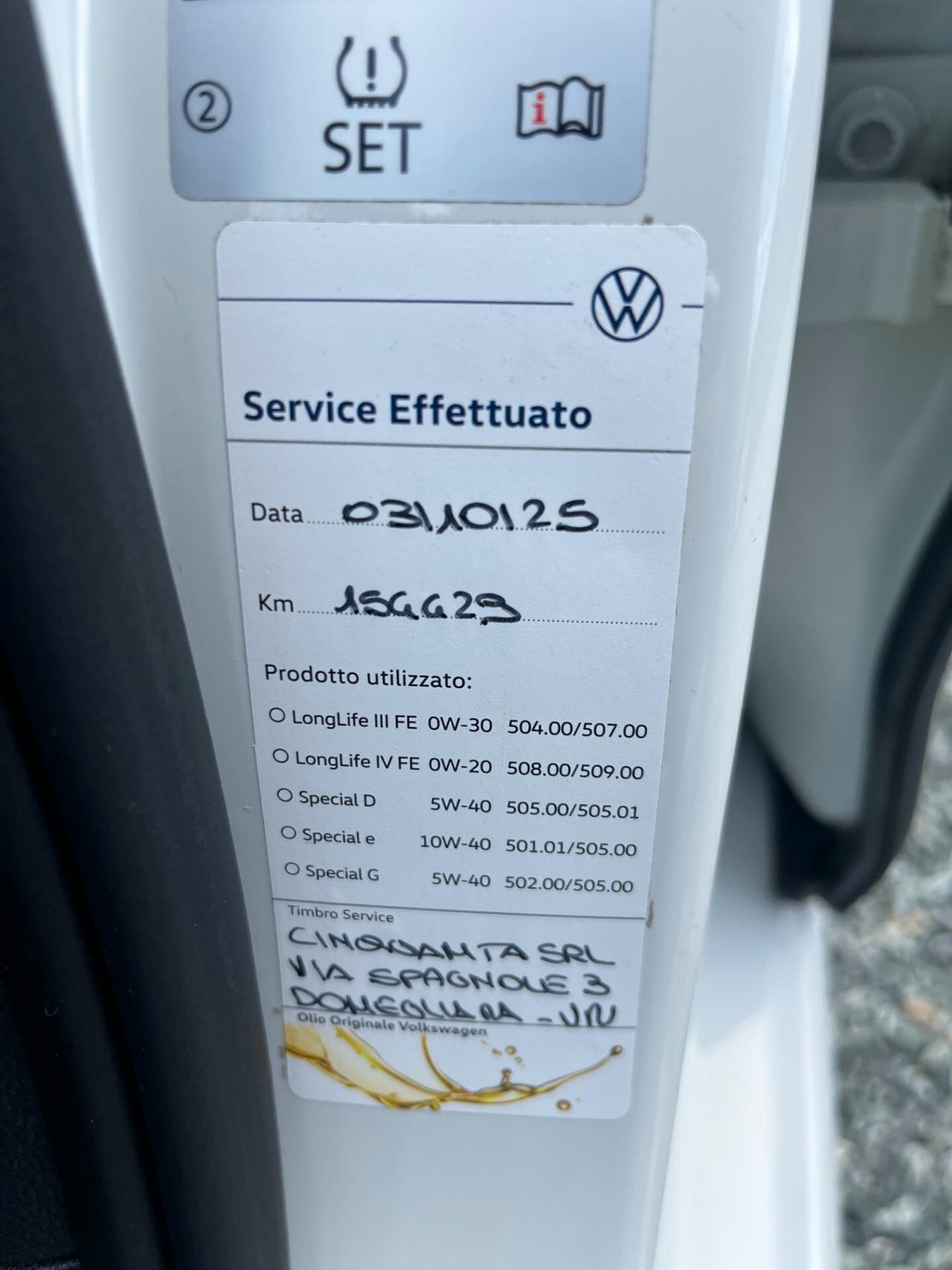 Volkswagen Golf 1.6 TDI 5p. 01/2016 NEOPATENTATI