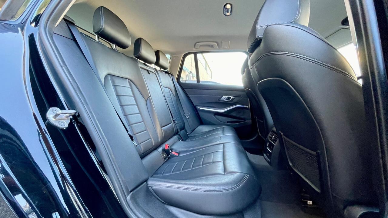 BMW 320D 48V XDRIVE 2.0 TOURING BUSINESS ADVANTAGE 190CV - PELLE, PACCHETTO LUCI, FULL LED