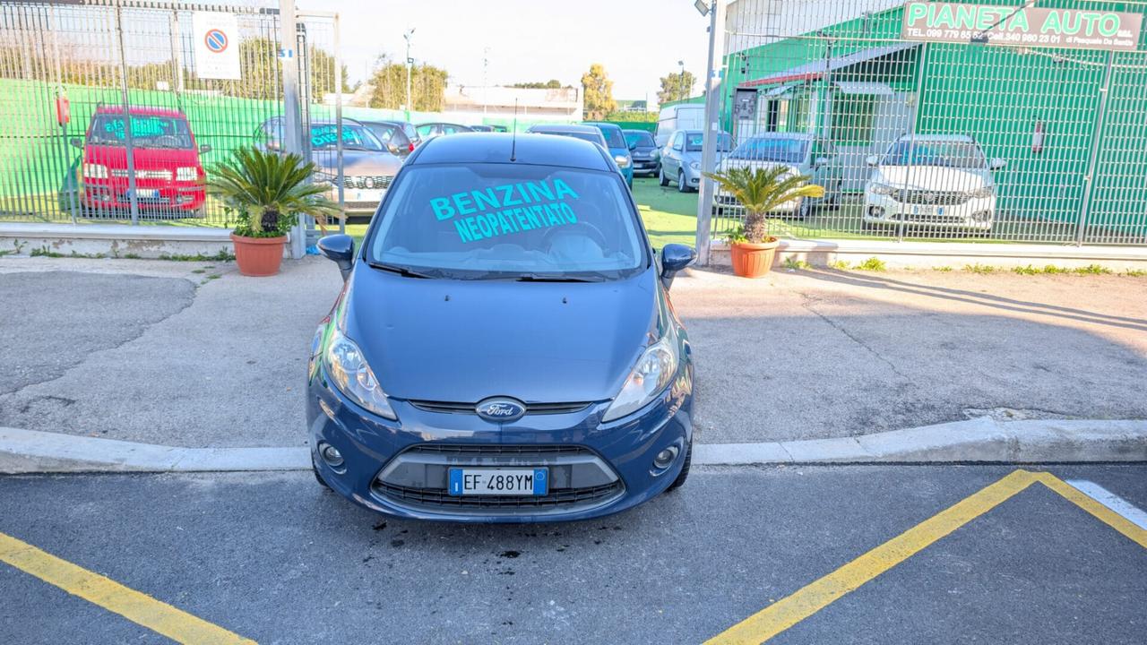 Ford Fiesta 1.2 60CV 5p. TITANIUM - ANNO 2011 - NEOPATENTATO