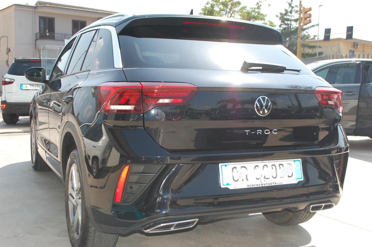 Volkswagen T-Roc 2.0 tdi 116CV R-Line Uff Italy USB Lega Led App