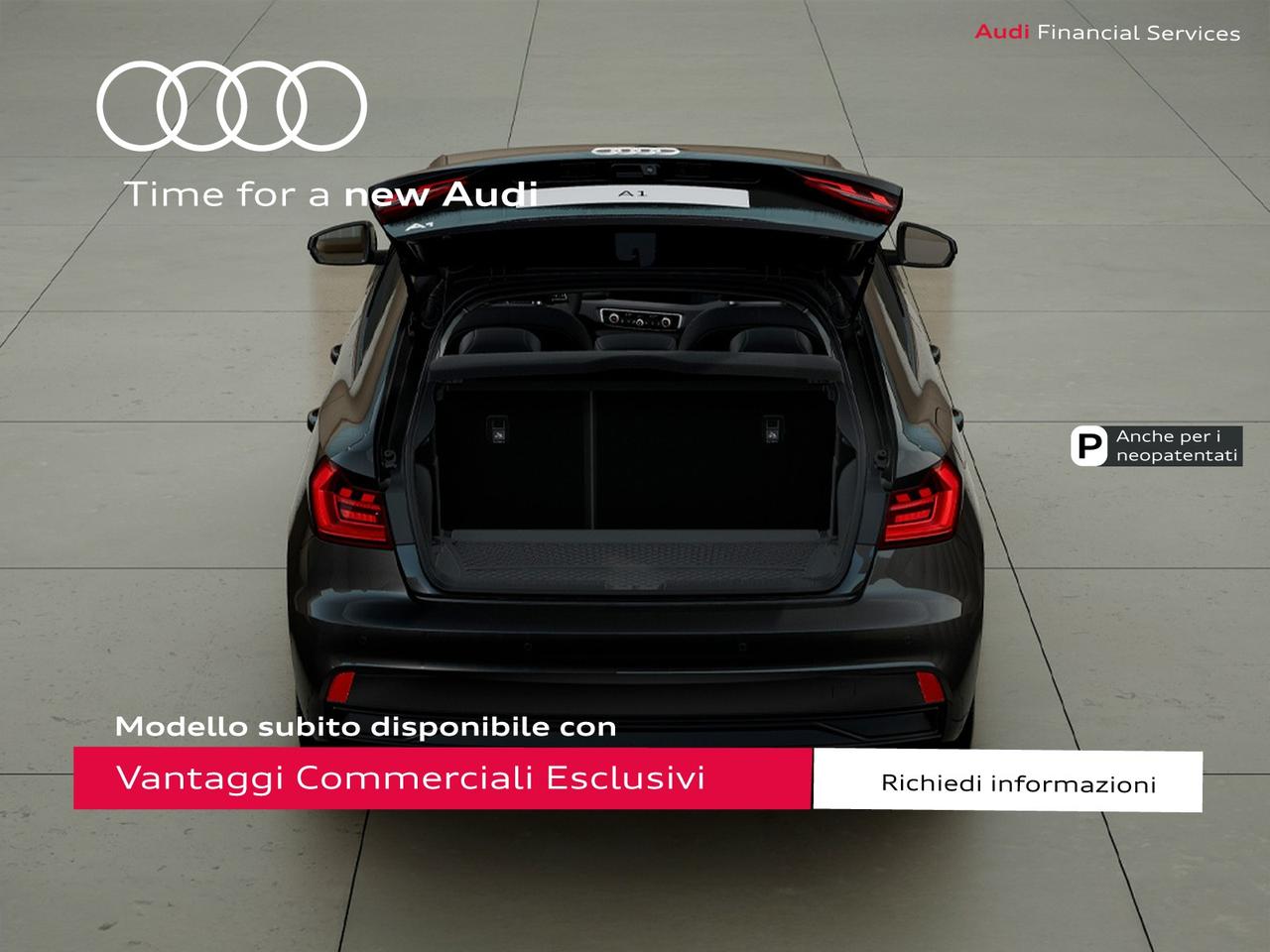 Audi A1 sportback 30 1.0 tfsi business 116cv s-tronic