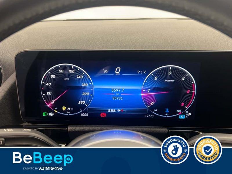 Mercedes-Benz GLA 200 D PROGRESSIVE ADVANCED PLUS AUTO