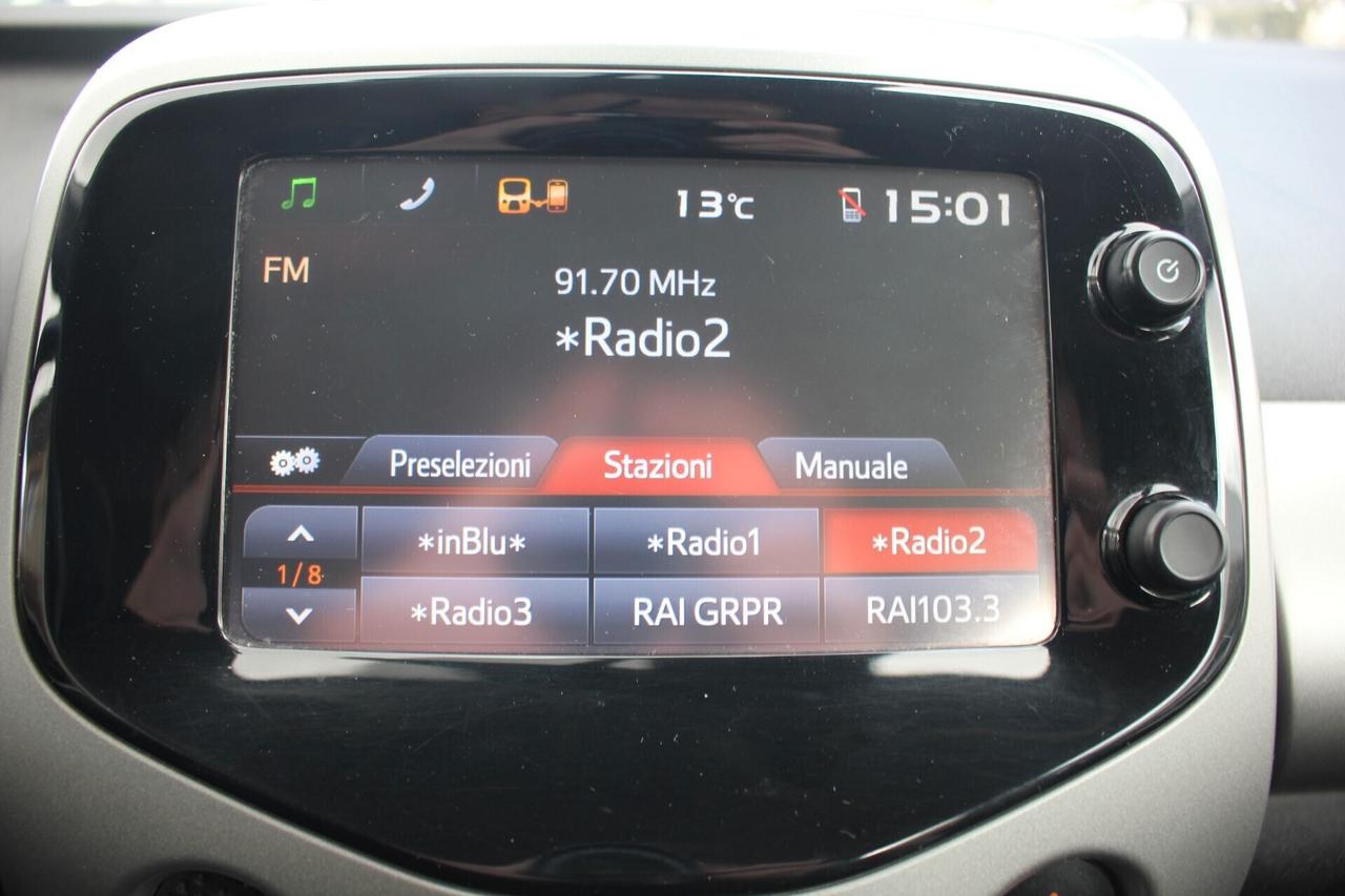 AYGO 1.0-AUTOMATICA*PREZZO VERO*UNIPRO' KM CERTI-GARANZIA 12 MESI