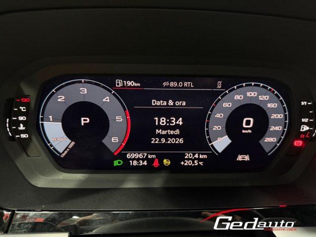 AUDI A3 SPB 30 TDI S tronic Advanced SPORT FULL-LED NAVI