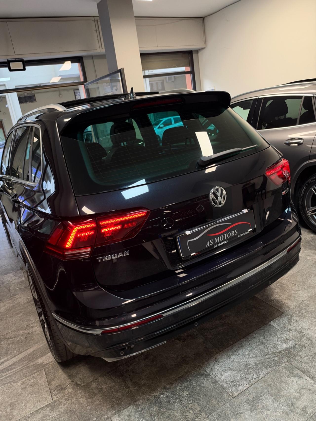 VW TIGUAN 2.0 BITURBO 240 CV R-LINE TETTO