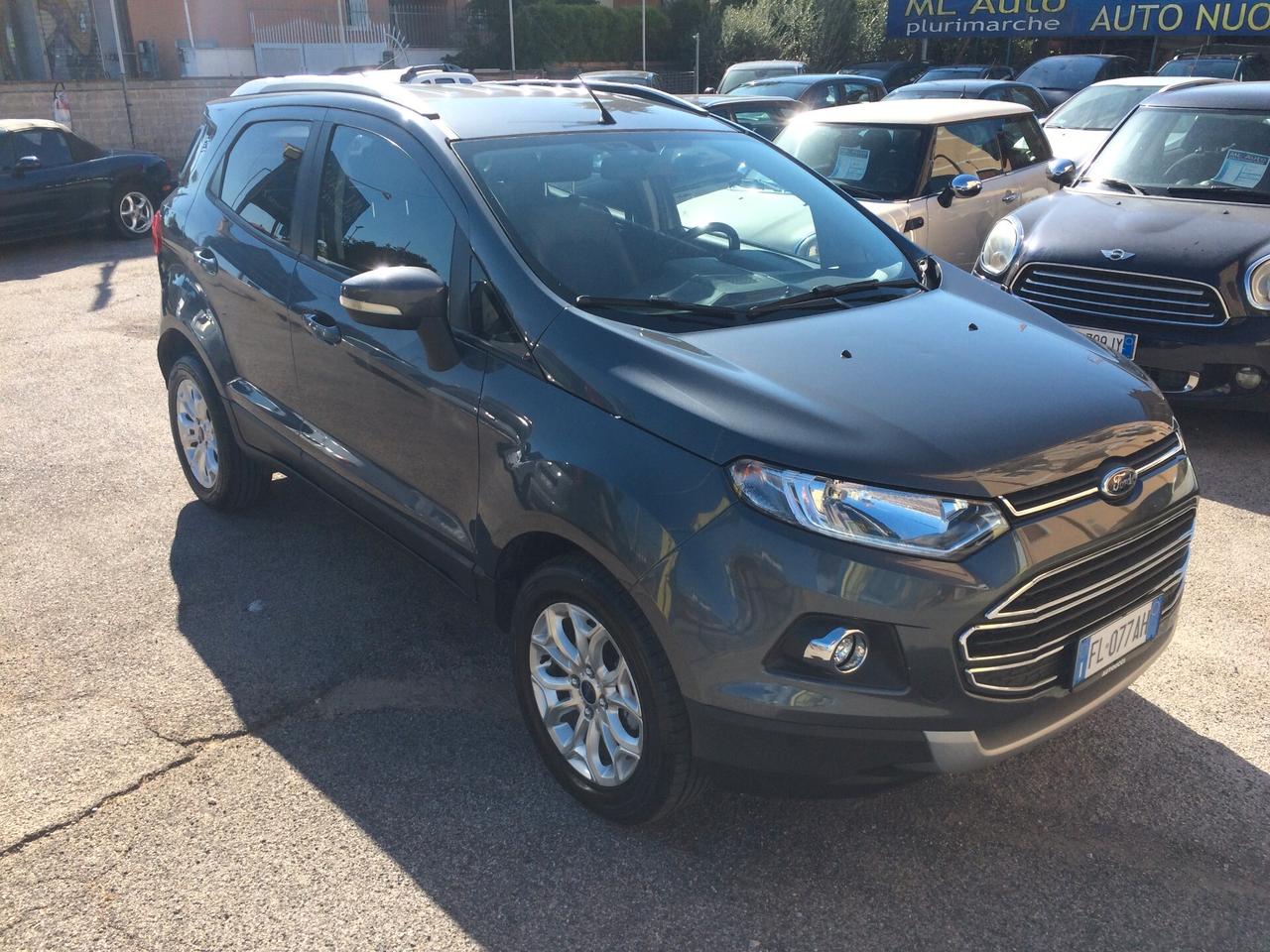 2017 Ford EcoSport 1.5 TDCi 95 CV tagliandata con cinta distribuzione eseguita a km 190000!