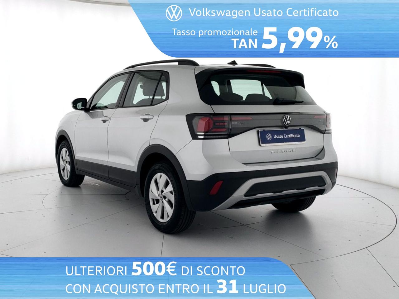 Volkswagen T-Cross 1.0 tsi life 115cv dsg