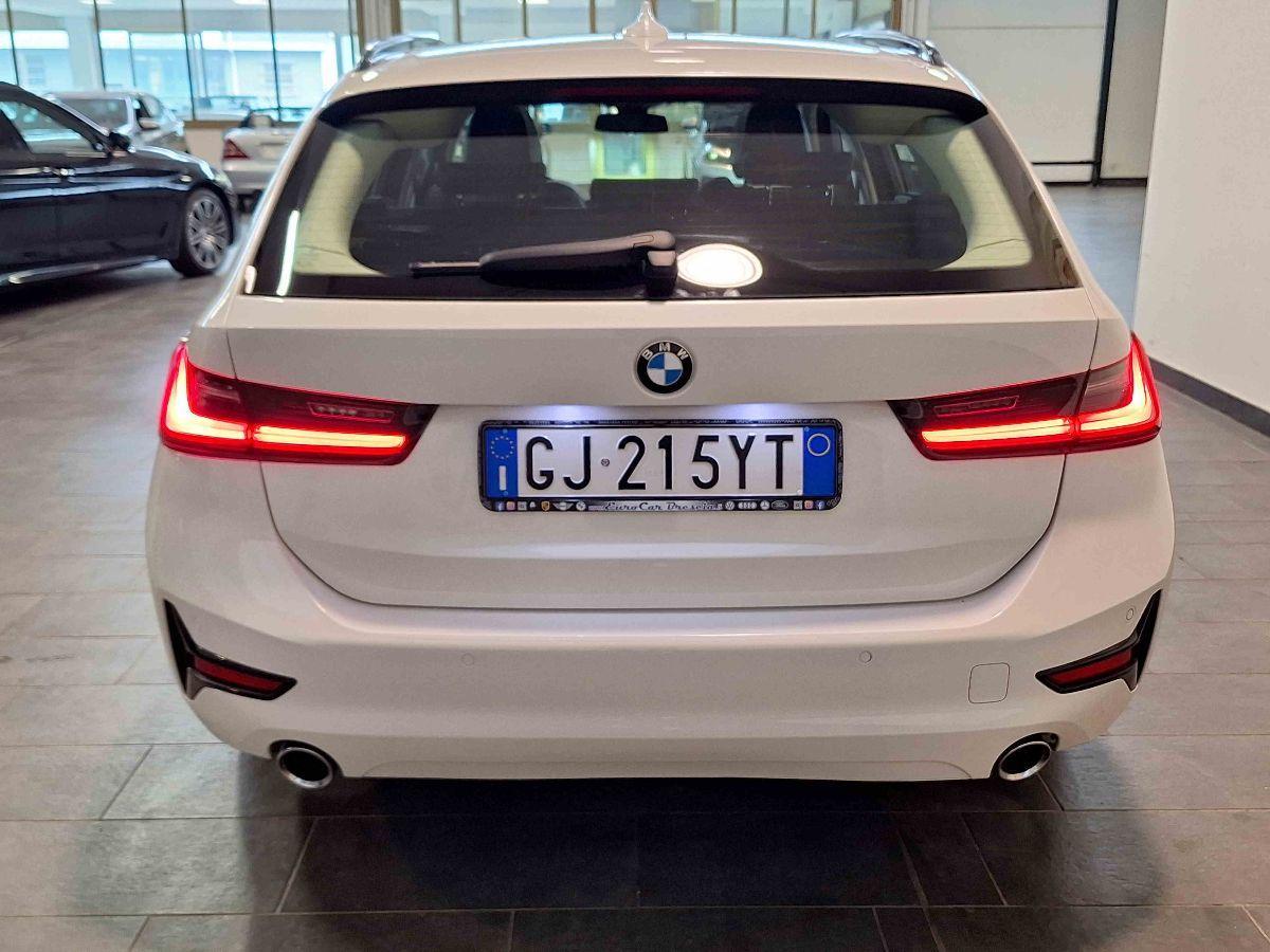 BMW 320 D TOURING HYBRID SPORT - INDIVIDUAL - X-DRIVE - BIANCO PERLA - TETTO - SEDILI SPORT - BLACK PACK - COCKPIT PRO - FULL LED - GARANZIA