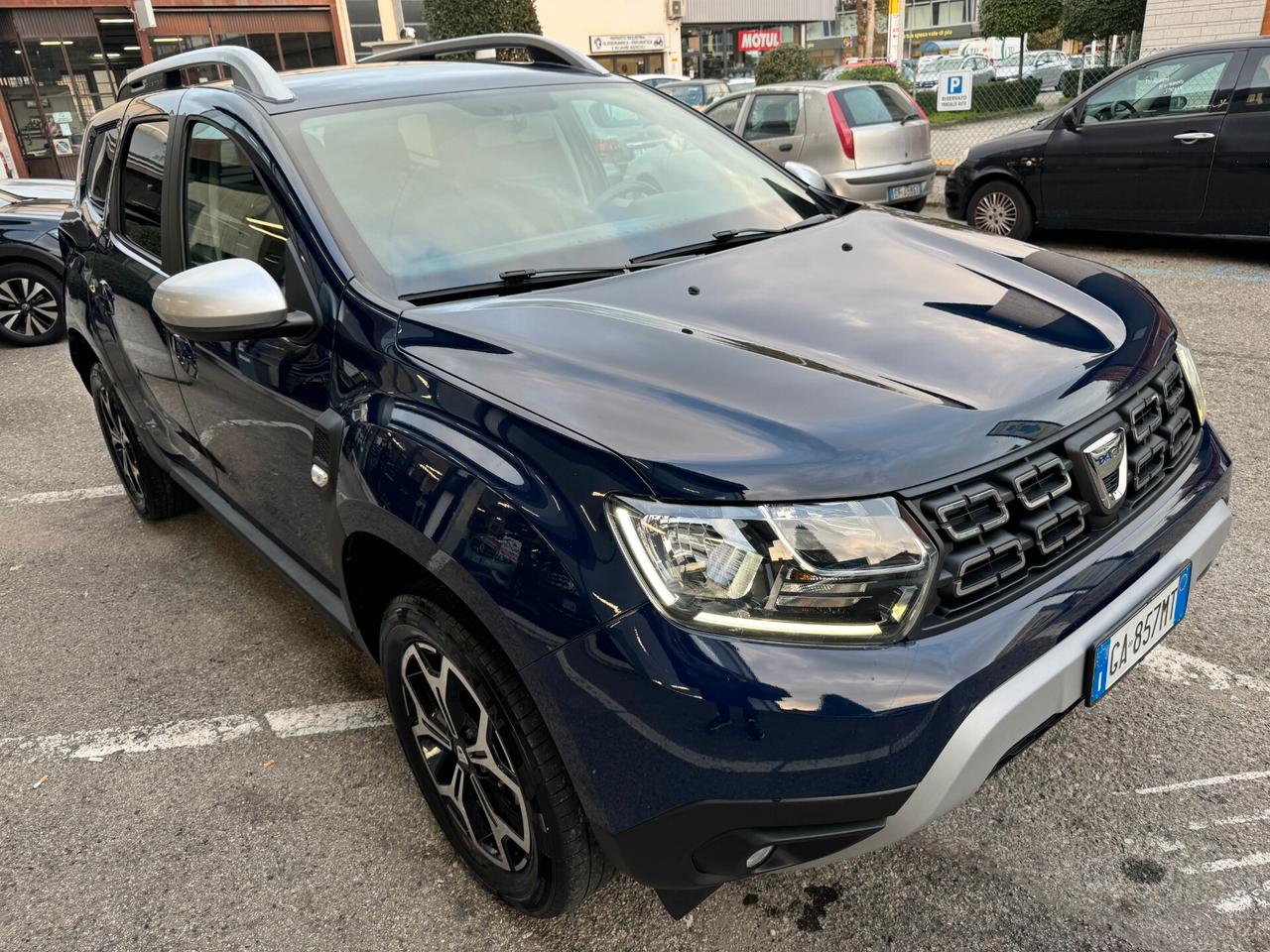 Dacia Duster 1.0 TCe 100 CV ECO-G 4x2 Prestige,UNICO PROP.,NAVY,17,VETRI SCURI,