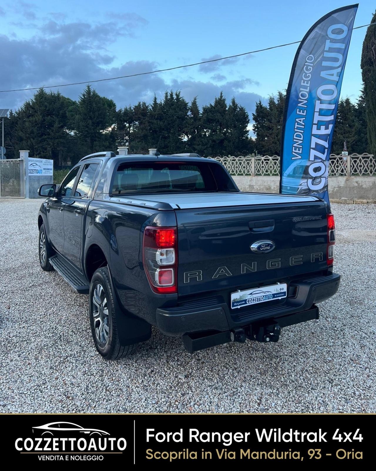 Ford Ranger Wildtrack 4x4 gancio traino