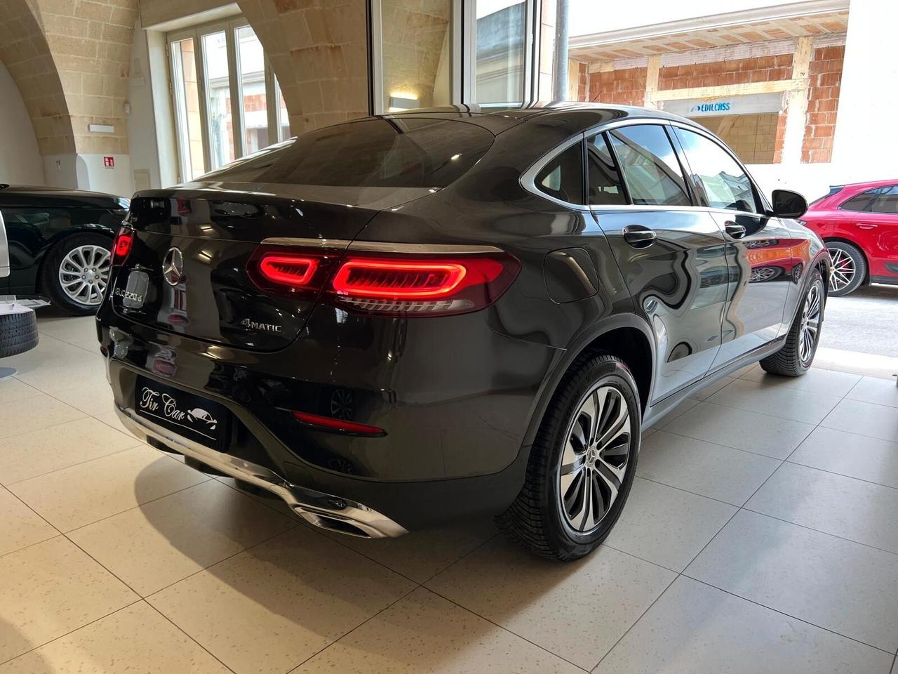 MERCEDES GLC 220D COUPE' 4MATIC SPORT 2.0 194CV PELLE NAVI CAM ANNO 2021