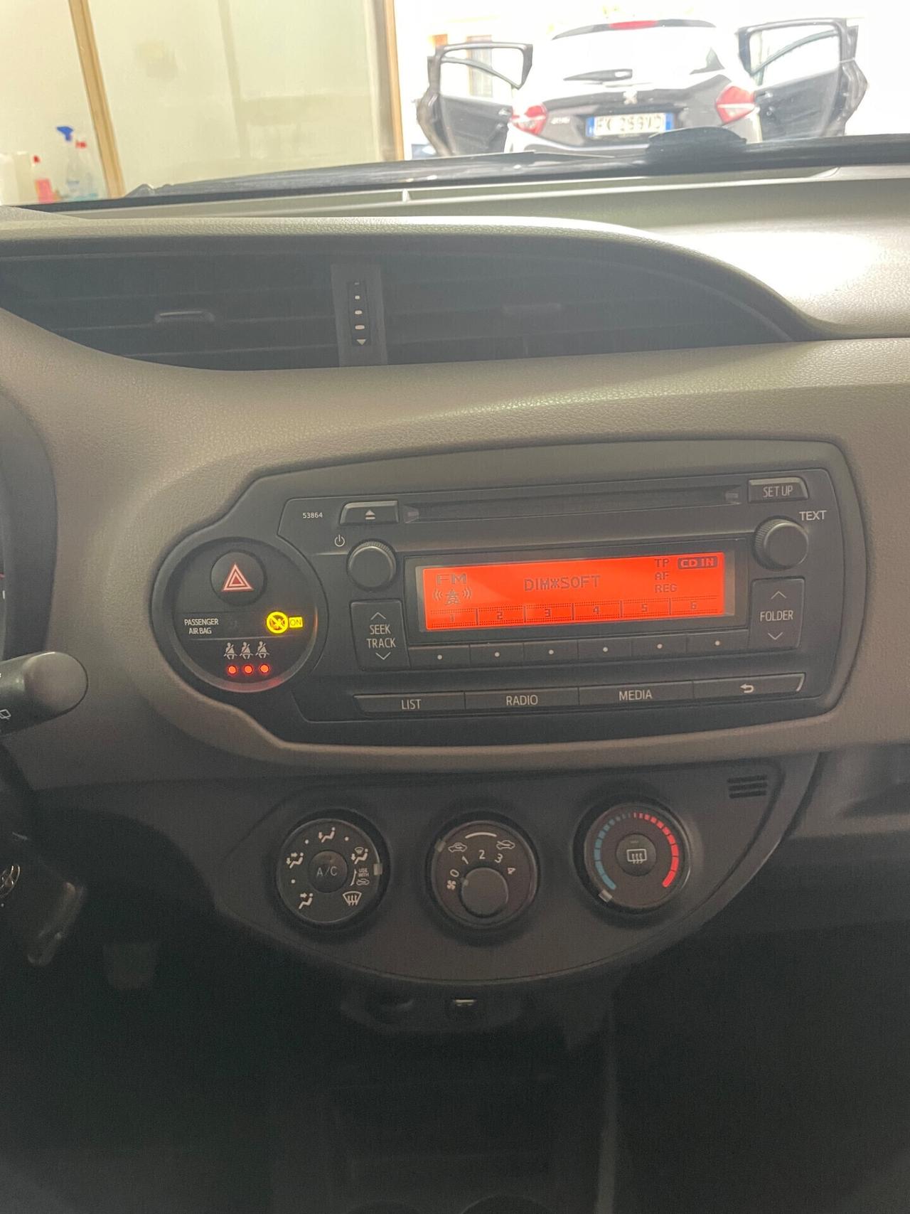 TOYOTA YARIS 1.4 D-4D 5 PORTE ACTIVE