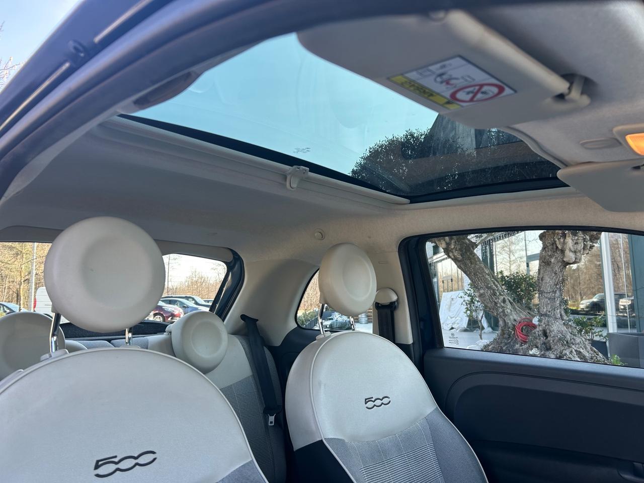 FIAT 500 1.2 Vintage Tetto Panoramico – OK Neopatentati – Tagliandata