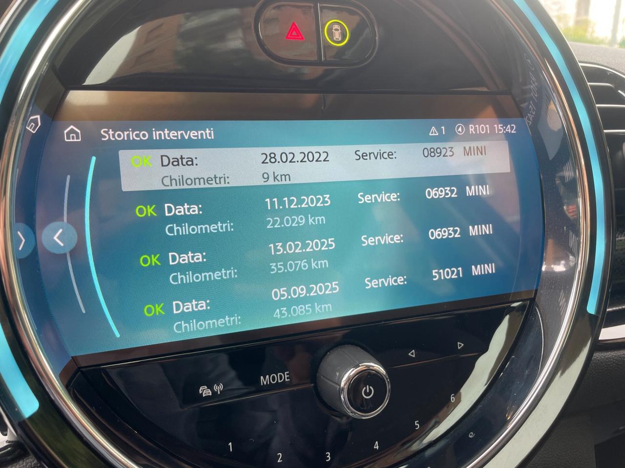 Mini One D Clubman UNICO PROPRIETARIO - SERVICE COMPLETO