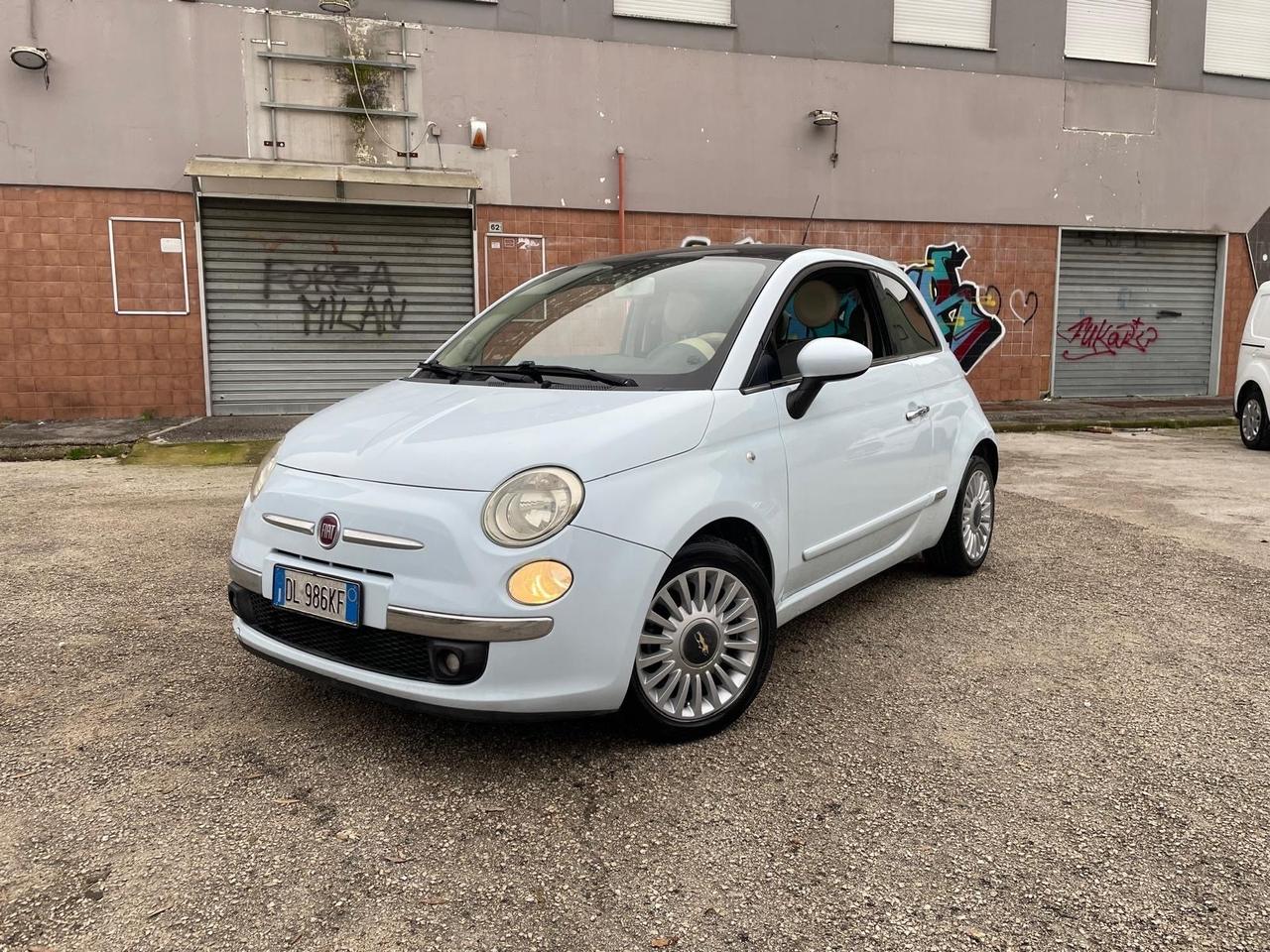 Fiat 500 SuperFull 1.2Benz Lounge Perfett km170mila