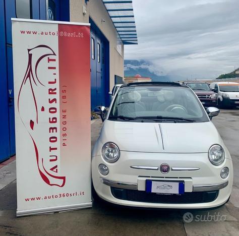 FIAT 500C C 1.2 Lounge CABRIO BIANCO PERLATO