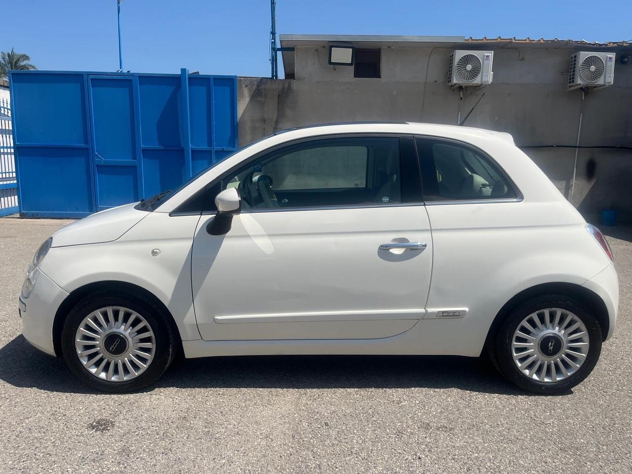 Fiat 500 lounge-1.2 gpl- km 125000-2008