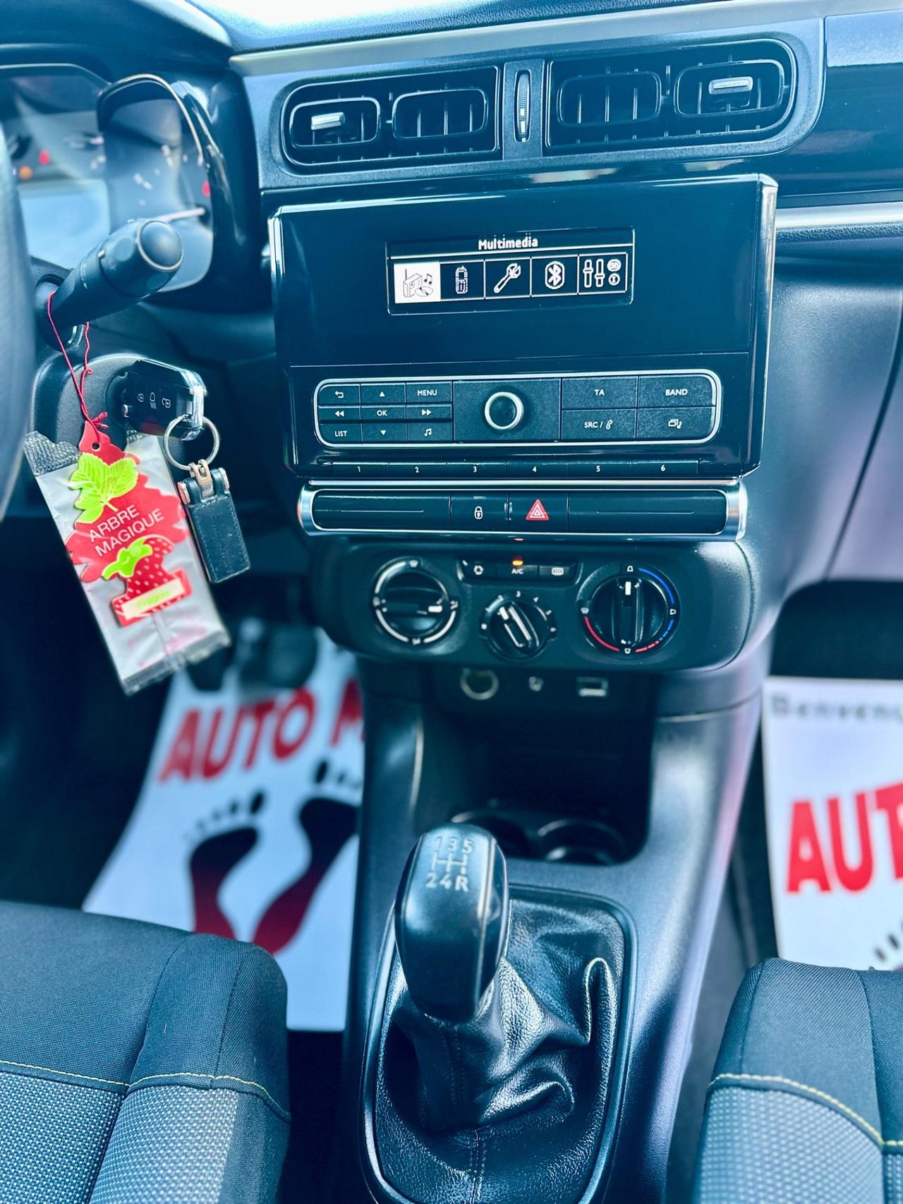 Citroen C3 2017 1,2 benzina OK NEOPATENTATI GARANZIA 12 mesi ! ! !