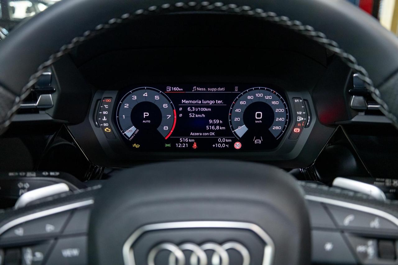 Audi A3 Sportback 1.5 tfsi mhev S line edition 150cv s-tronic