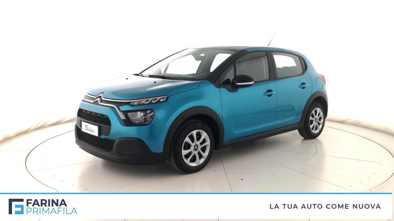 CITROEN C3 III 2017 - C3 1.2 puretech Feel s&s 83cv neopatentati my20