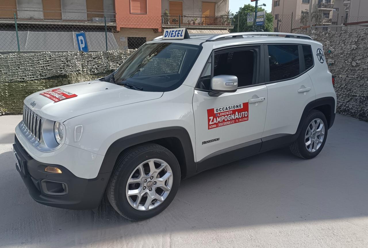 Jeep Renegade 1.6 Mjt DDCT 120 CV Limited AUTOMATICO ZAMPOGNAUTO CT