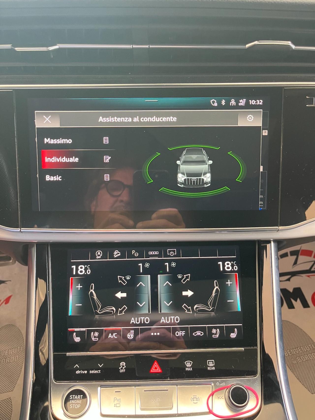 AUDI Q8 5.0 TDI 286CV QUATTRO TIPTRONIC SPORT S-LINE T TETTO NAVI CERCHI VIRTUAL TELECAMERA 360 GRADI