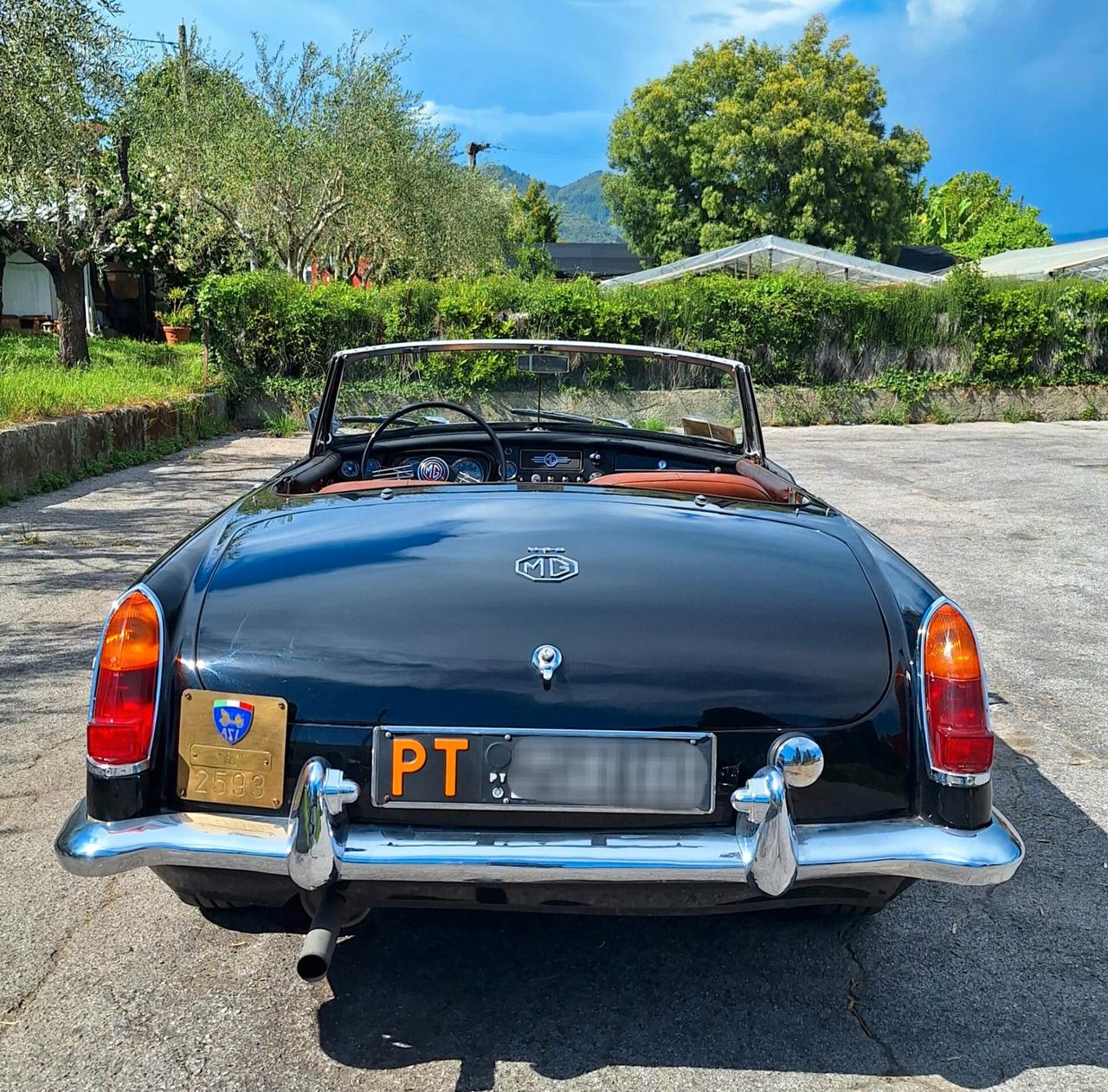 MGB ROADSTER - ASI - TARGA NERA PT