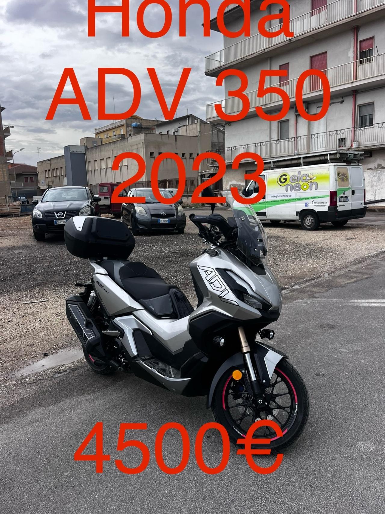 Honda ADV 350 2023 bauletto paravento