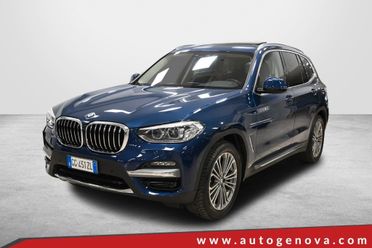 Bmw X3 18D 150CV STEPTRONIC 48V S-DRIVE LUXURY ( FARI LED - AMBIENT LIGHT TETTO PANORAMICO APR. )