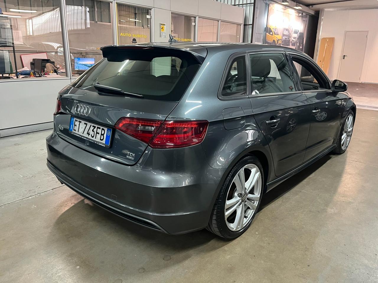 A3 2.0 Tdi 184cv QUATTRO s-tronic S-LINE euro 6