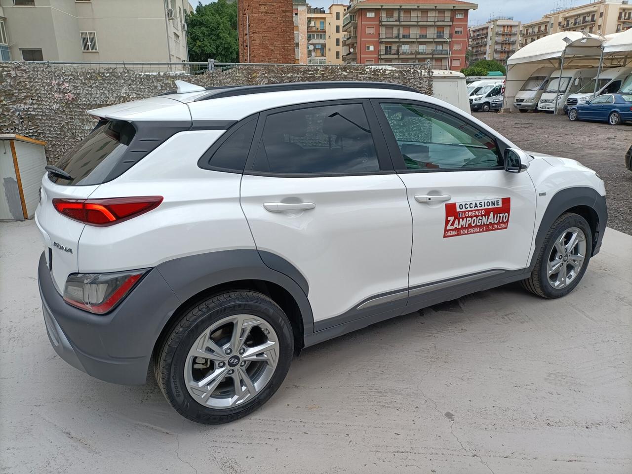 Hyundai Kona 1.6 CRDI Hybrid 48V GASOLIO Elettrica ZAMPOGNAUTO