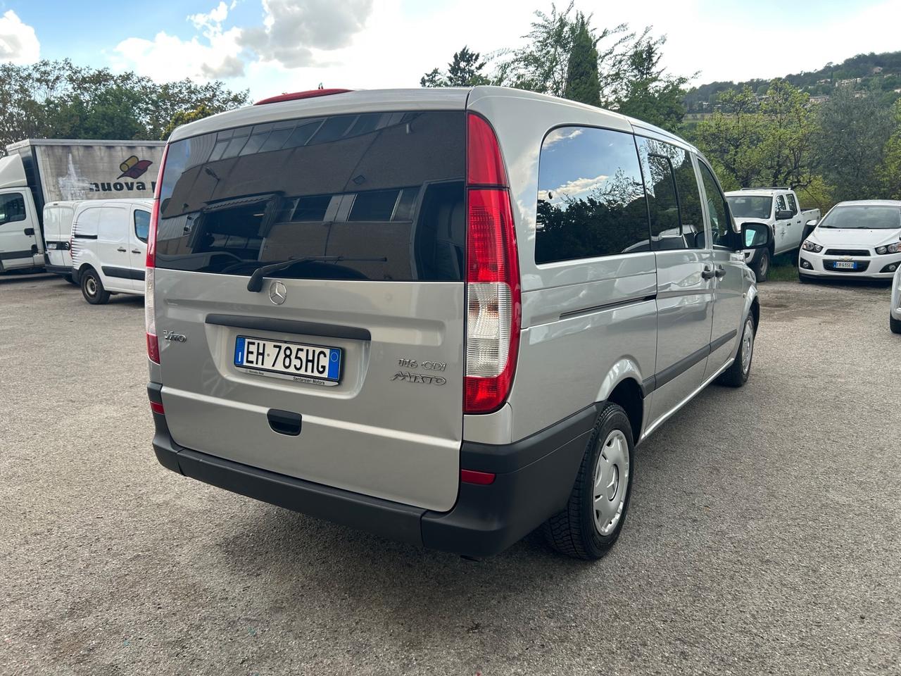 Mercedes-benz Vito 2.2 116 CDI TN Mixto Vetrato Long