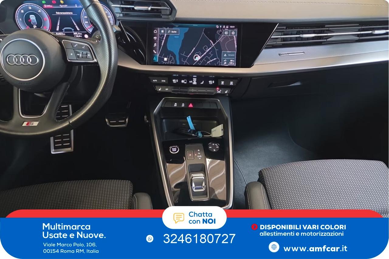 Audi A3 SPB 30 TDI S LINE S tronic Navi