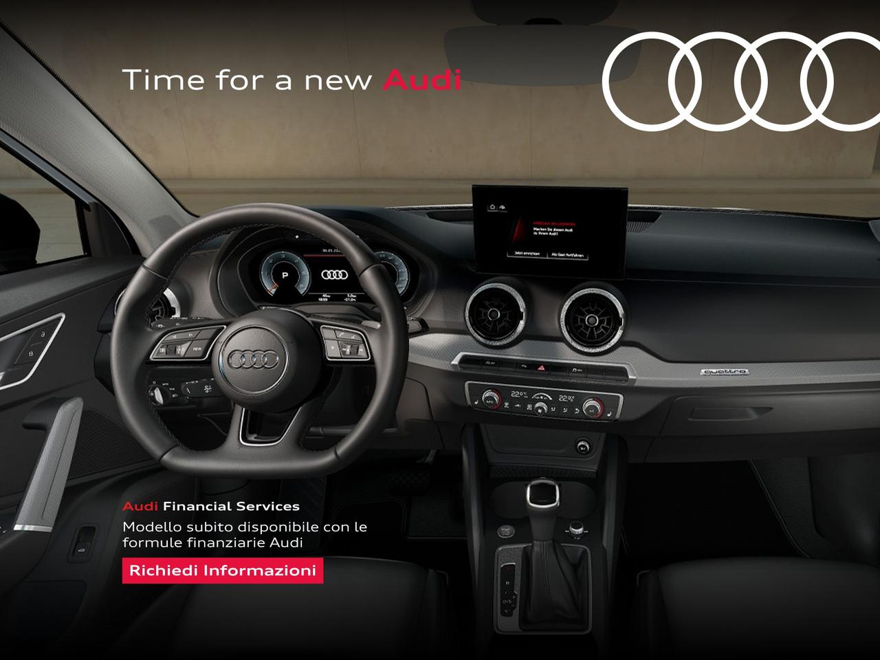 Audi Q2 35 2.0 tdi identity black quattro s-tronic