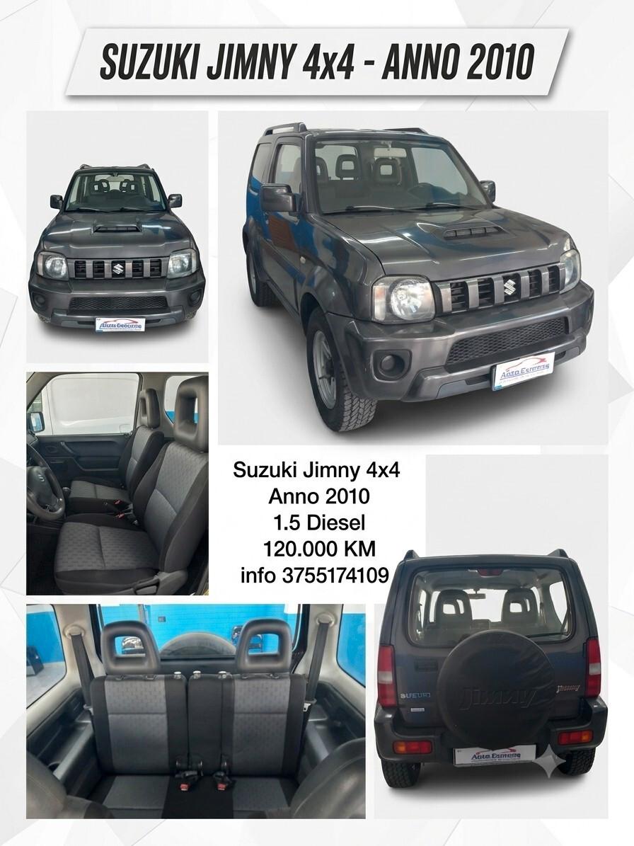 Suzuki Jimny anno 2010 1.5 DDiS cat 4WD Special km 112 mila