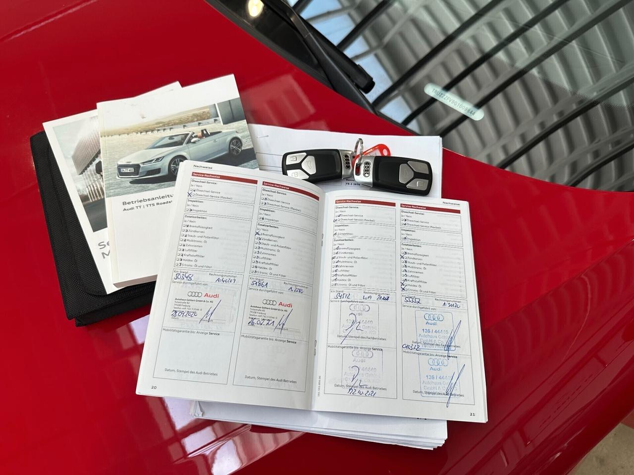 Audi TT Roadster 2.0 TFSI quattro S tronic line - TAGLIANDI