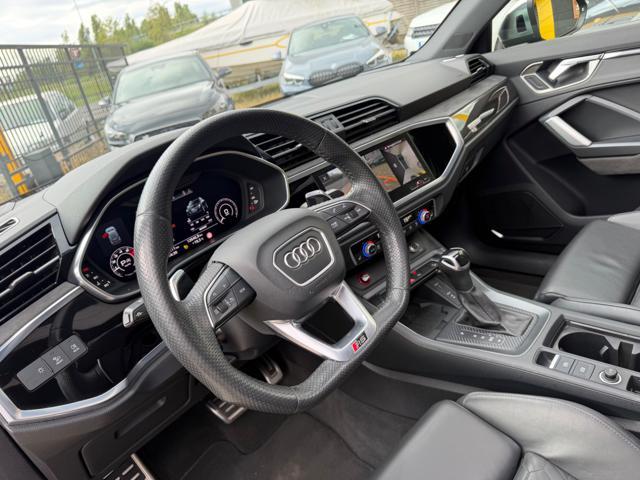 AUDI RS Q3 TOTAL BLACK SEDILI GUSCIO PELLE CARBONIO TETTO