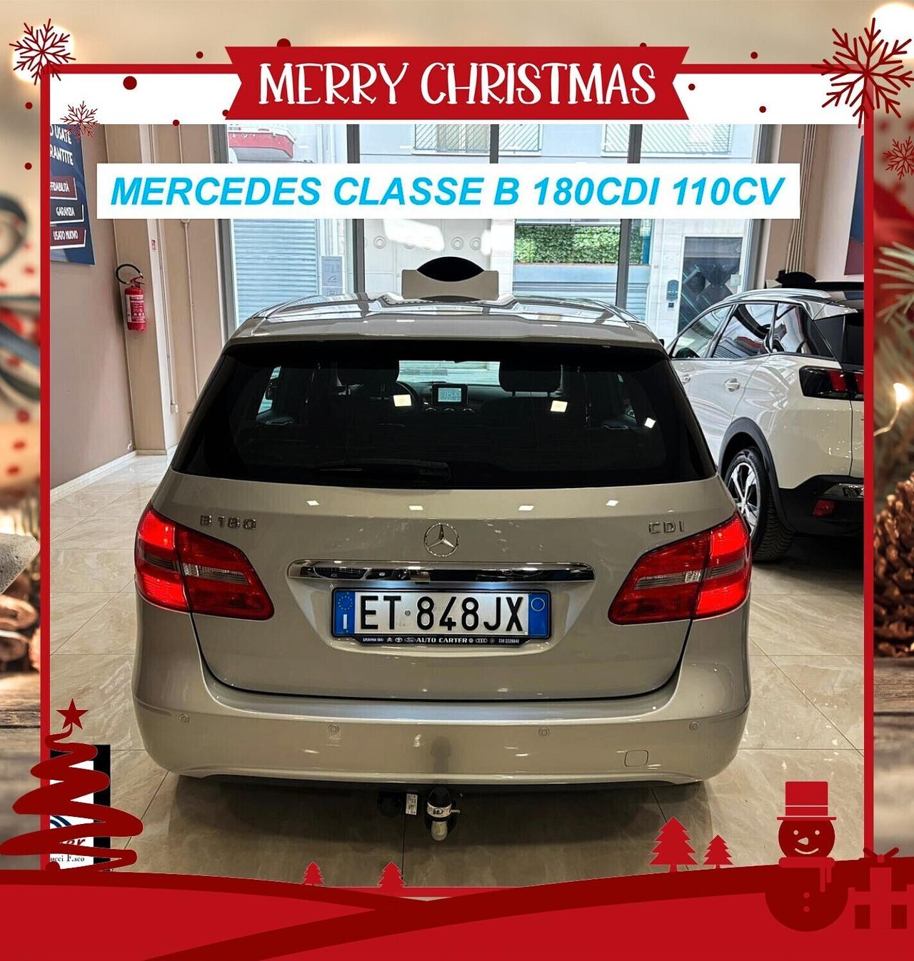 Mercedes CLASSE B 180 110CV *MOTORE MERCEDES*