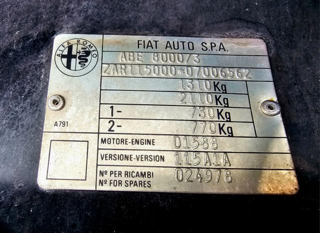 ALFA ROMEO Spider 2.0i cat