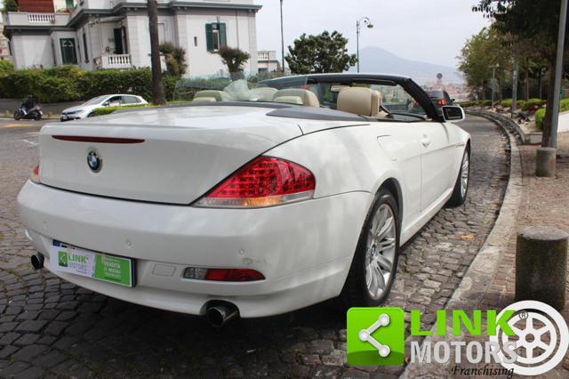 BMW 630 i CABRIO 258 CV GARANZIA 12 MESI INCLUSA